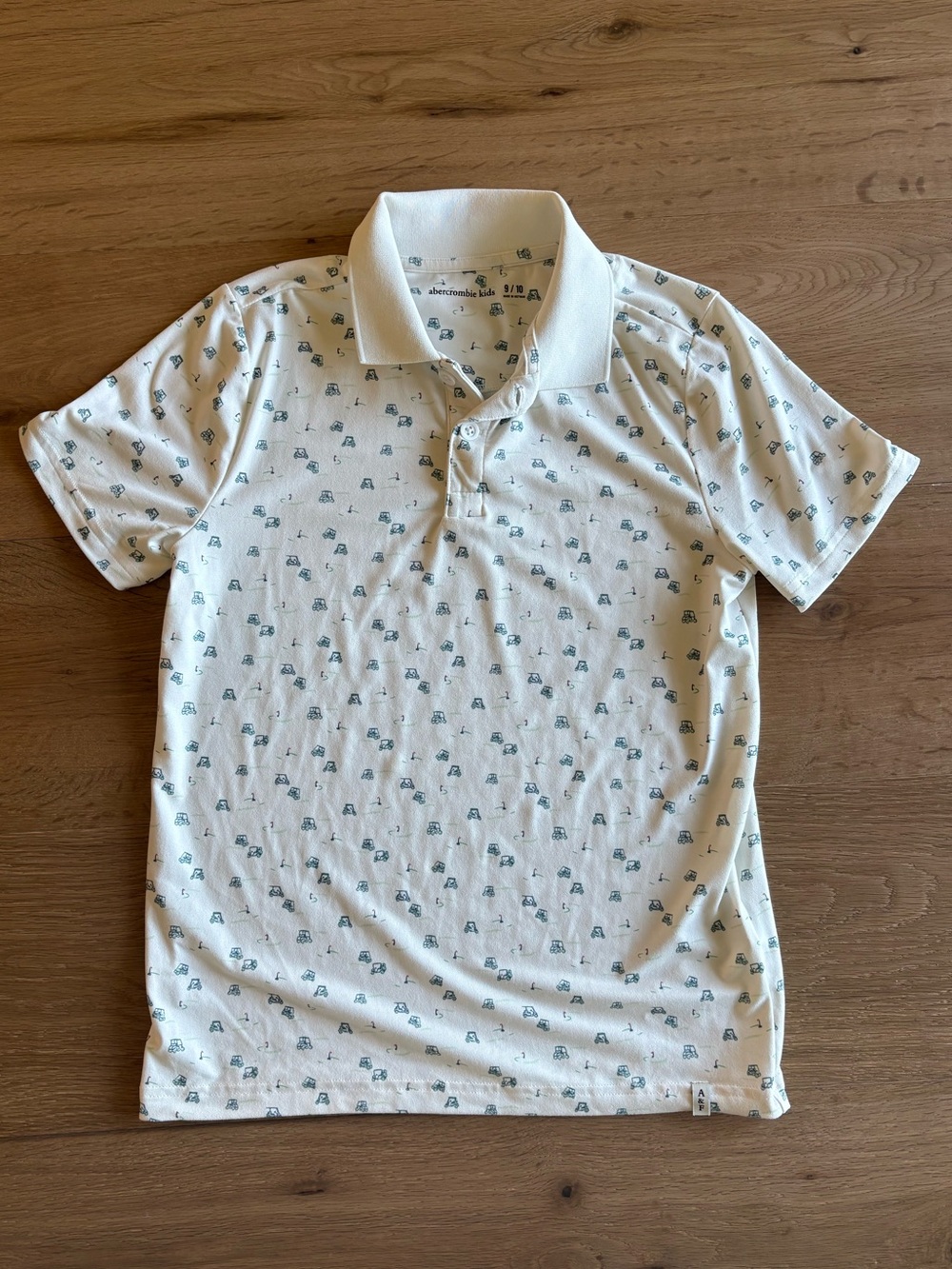 Abercrombie Kids Golf Cart Polo